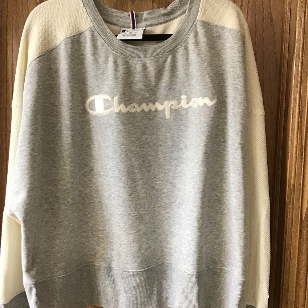 Champion Plus Crop Sweatshirt